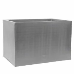 75cm Zinc Galvanised Silver Trough
