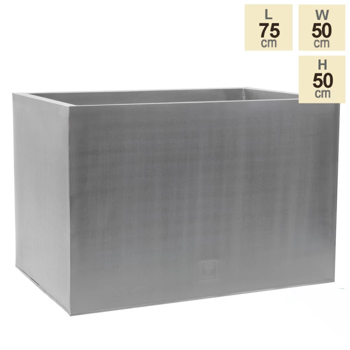 75cm Zinc Galvanised Silver Trough 6 75cm Zinc Galvanised Silver Trough - Image 6