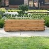 1.8m Pine Raised Trough Planter