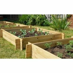 350 Litres - The Chamberlain Wooden Raised Grow Bed by Lacewing™ - 100cm² (H35cm) -Cheap PLANTERS Store TE025435 add image 3 f61b