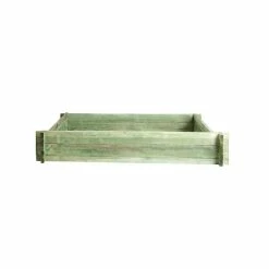 248 Litres - The Chamberlain Rectangular Wooden Raised Grow Bed by Lacewing™ - 155cm x 80cm (H20cm) -Cheap PLANTERS Store TE0259 add image 5 dd20