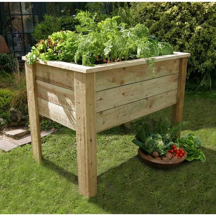 1m (3ft 3in) Deep Root Wooden Raised Flower Bed Planter by Zest® 1 1m (3ft 3in) Deep Root Wooden Raised Flower Bed Planter by Zest®