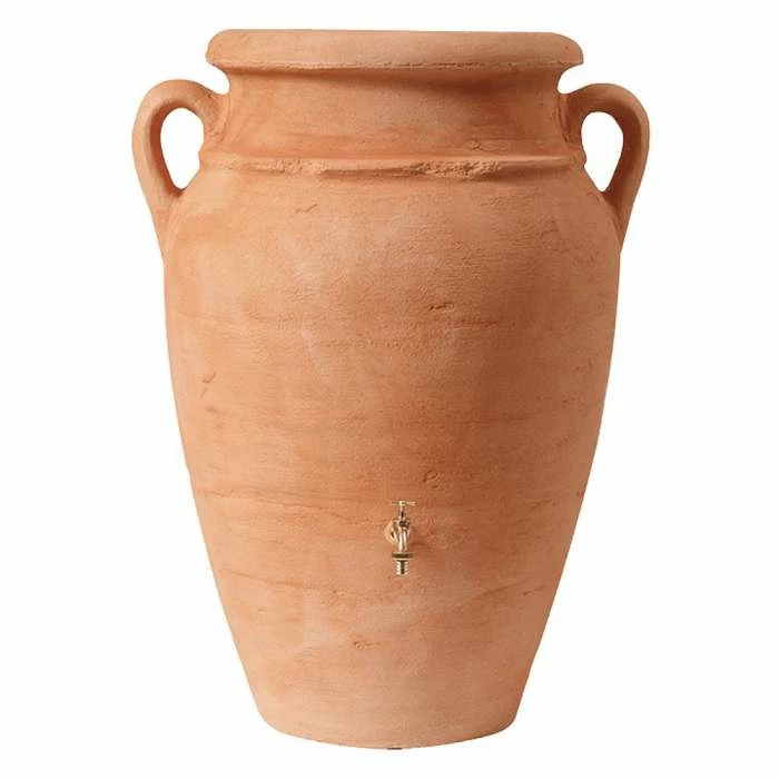 360 Litre Antique Amphora Water Butt with Planter in Terracotta 1 360 Litre Antique Amphora Water Butt with Planter in Terracotta