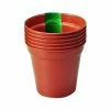 10cm (4") Pack of 6 Plant Pots