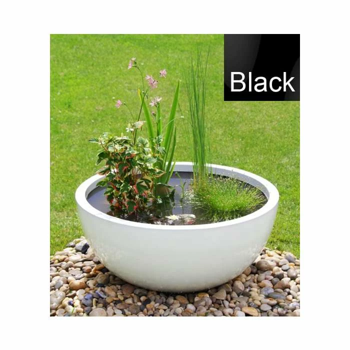 H34cm Black Pond-In-A-Pot Wildlife-Friendly Solar Water Feature 5 H34cm Black Pond-In-A-Pot Wildlife-Friendly Solar Water Feature - Image 5