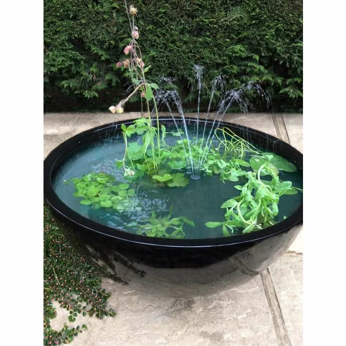 H34cm Black Pond-In-A-Pot Wildlife-Friendly Solar Water Feature 10 H34cm Black Pond-In-A-Pot Wildlife-Friendly Solar Water Feature - Image 10